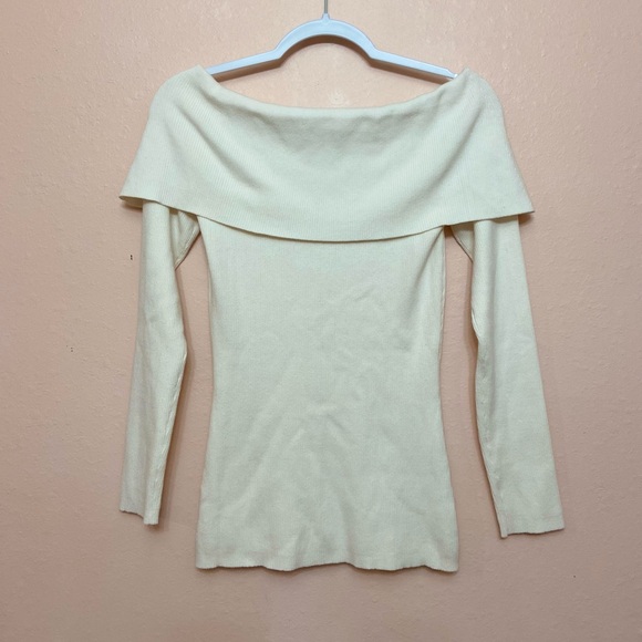 Ann Taylor Factory Off-The-Shoulder Sweater - Picture 3 of 4